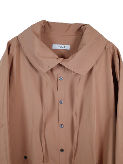 Button Adjustable Shirt (Brown)