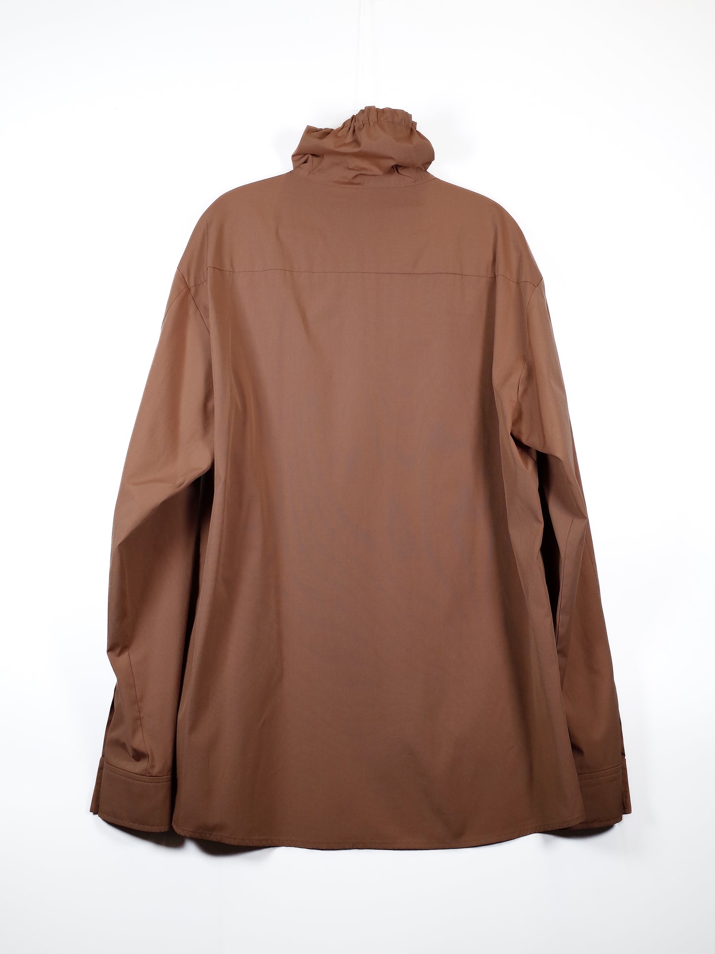 Button Adjustable Shirt (Brown)