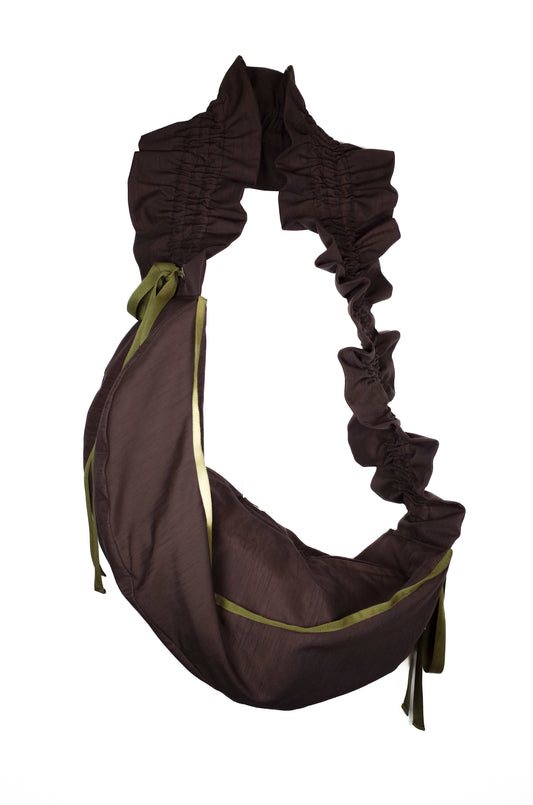 Gather Strap Bag (Brown)